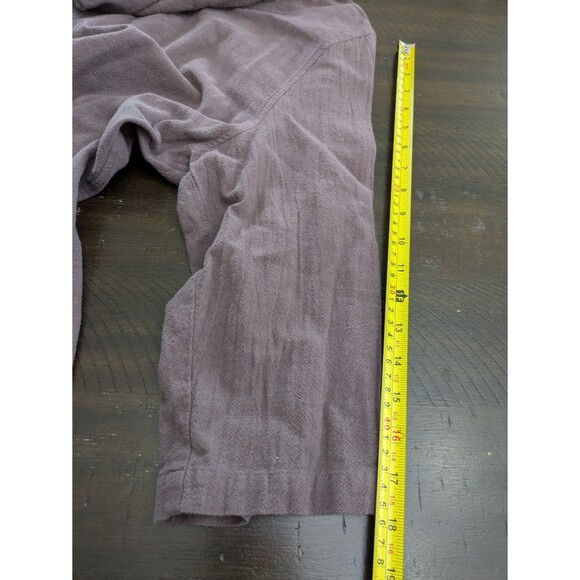 Soft Surroundings Tunic Top Gauzy Boho Cowl Lagenlook Relaxed Dusty Purple 1X - Picture 10 of 10